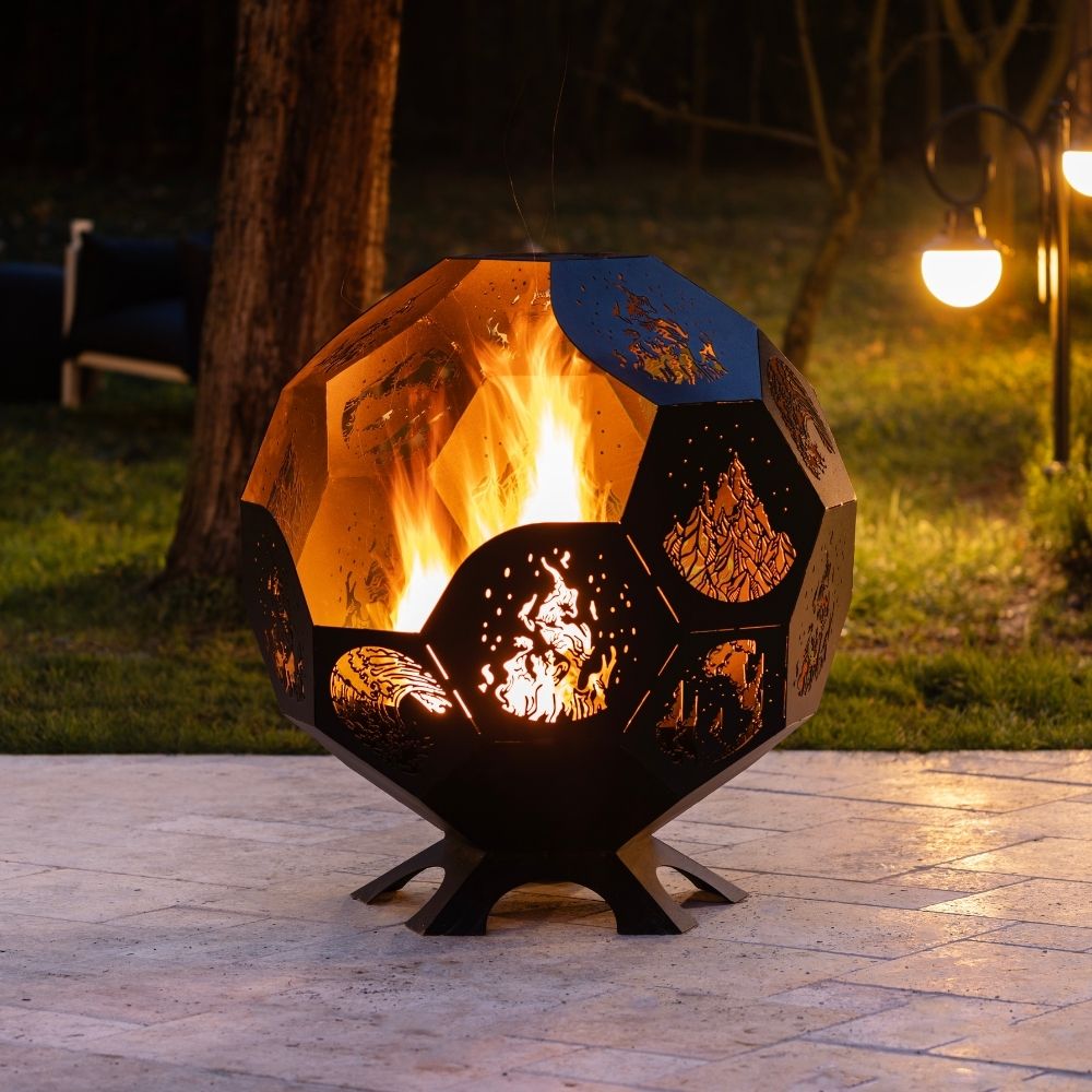 Luna 39" Wood Burning Fire Pit