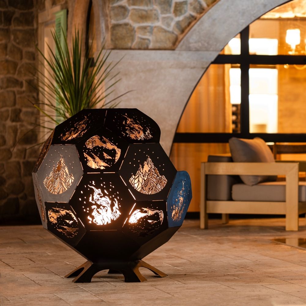 Luna 39" Wood Burning Fire Pit
