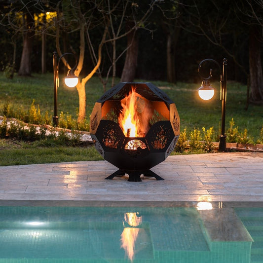 Luna 39" Wood Burning Fire Pit
