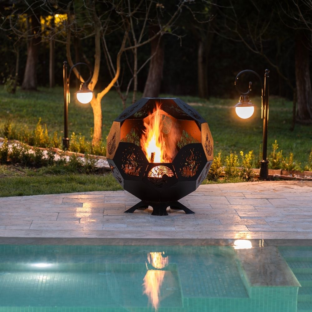 Luna 39" Wood Burning Fire Pit
