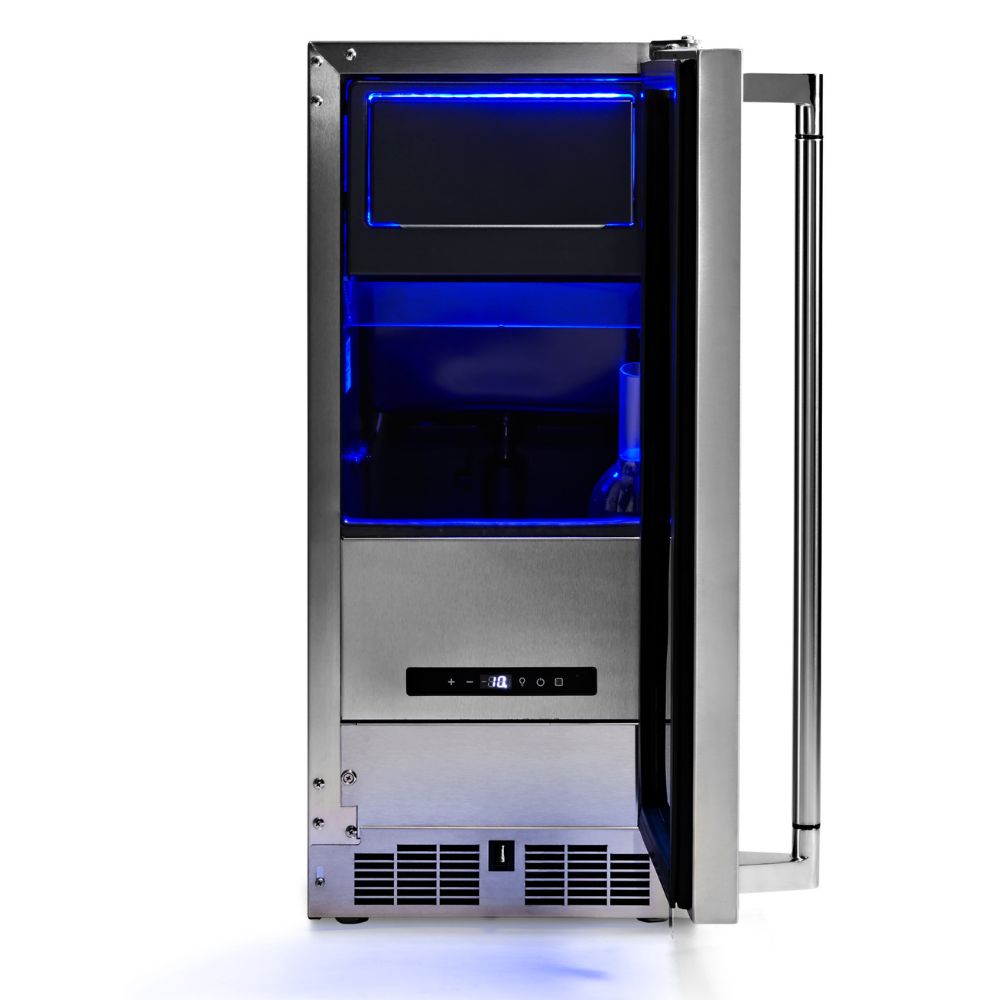 Lynx 15" Outdoor Clear Ice Machine with Reversible Door