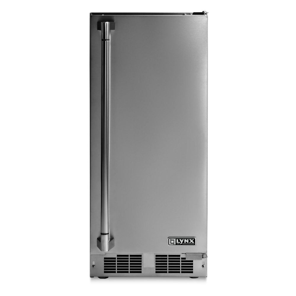 Lynx 15" Outdoor Clear Ice Machine with Reversible Door
