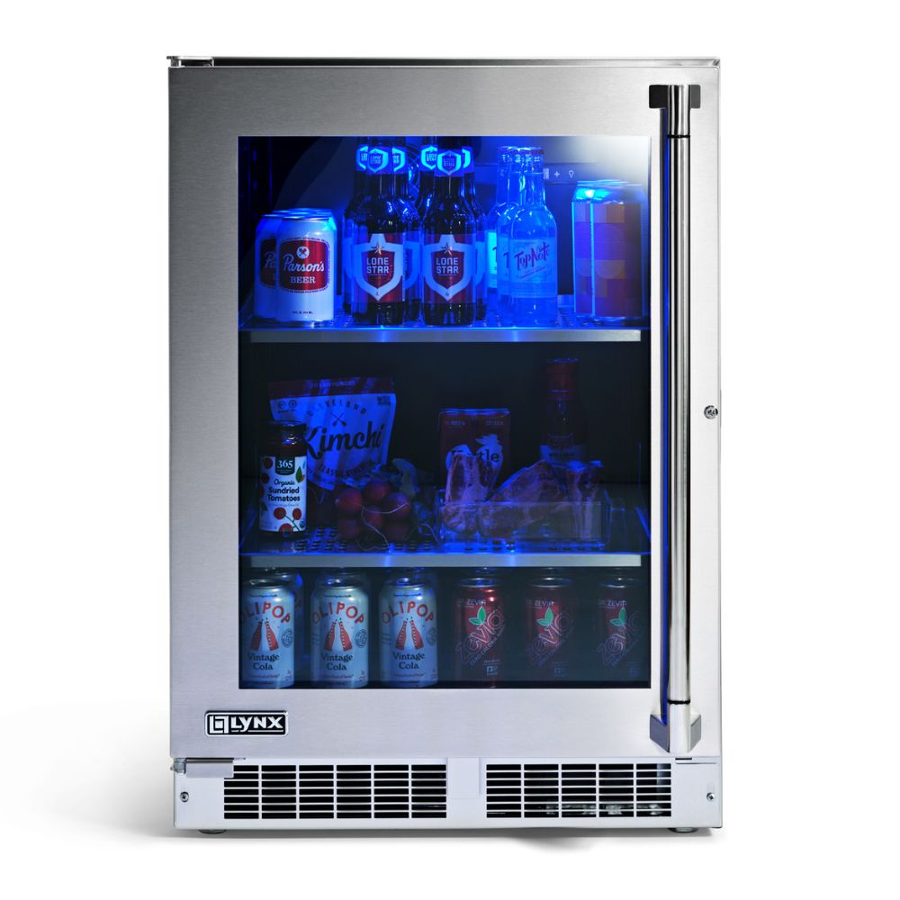 Lynx 24" Outdoor Beverage Center with Reversible Door