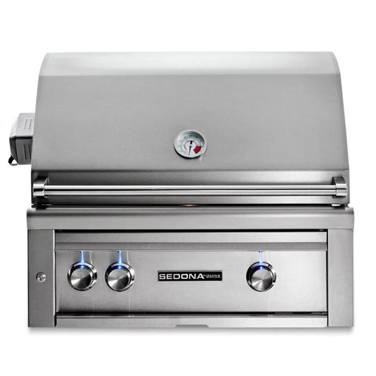Lynx 30" Built-In Sedona Gas Grill with Rotisserie, 1 ProSear & 1 Stainless Steel Burners