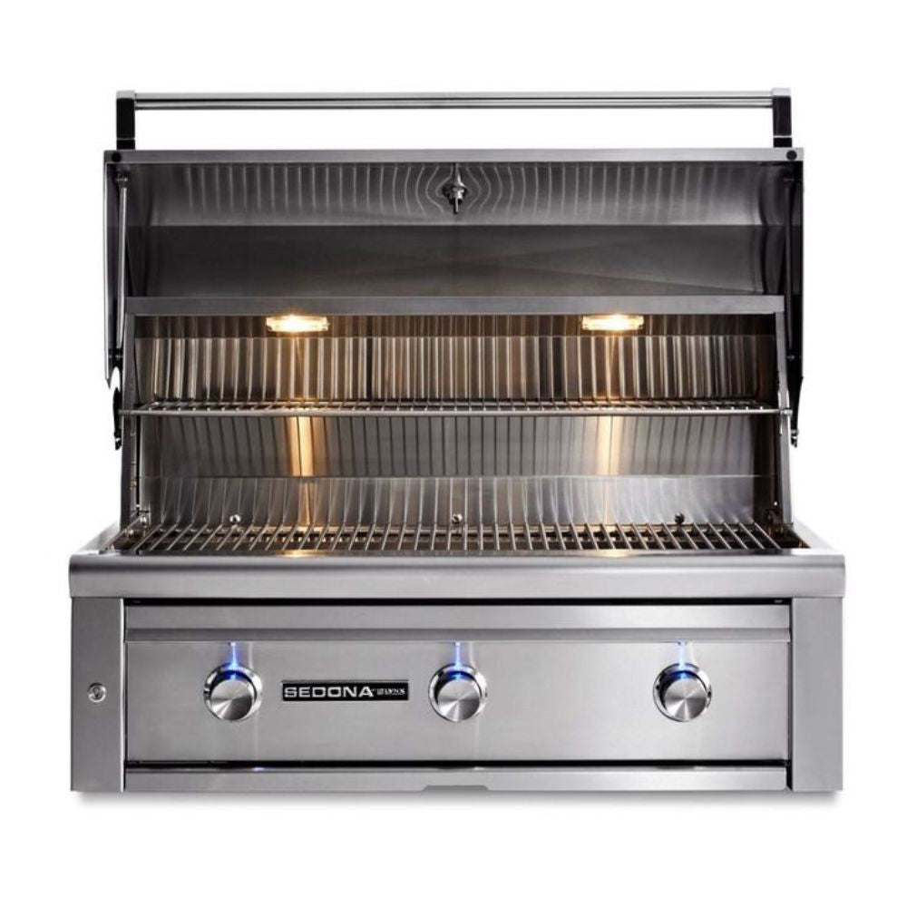 Lynx 36" Built-In Sedona Gas Grill with 3 Stainless Steel Burners