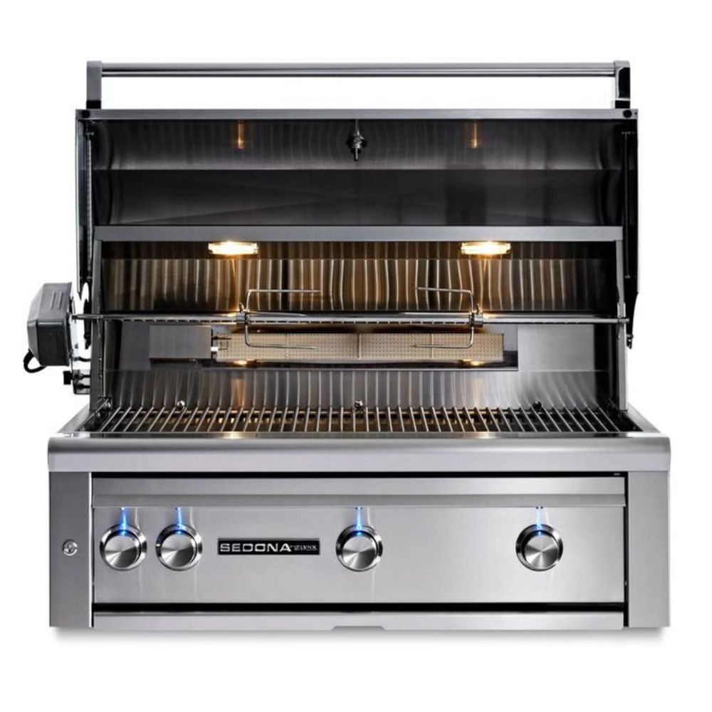 Lynx 36" Built-In Sedona Gas Grill with Rotisserie, 1 ProSear & 2 Stainless Steel Burners