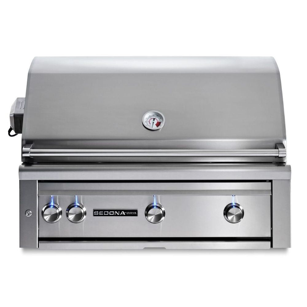 Lynx 36" Built-In Sedona Gas Grill with Rotisserie, 1 ProSear & 2 Stainless Steel Burners