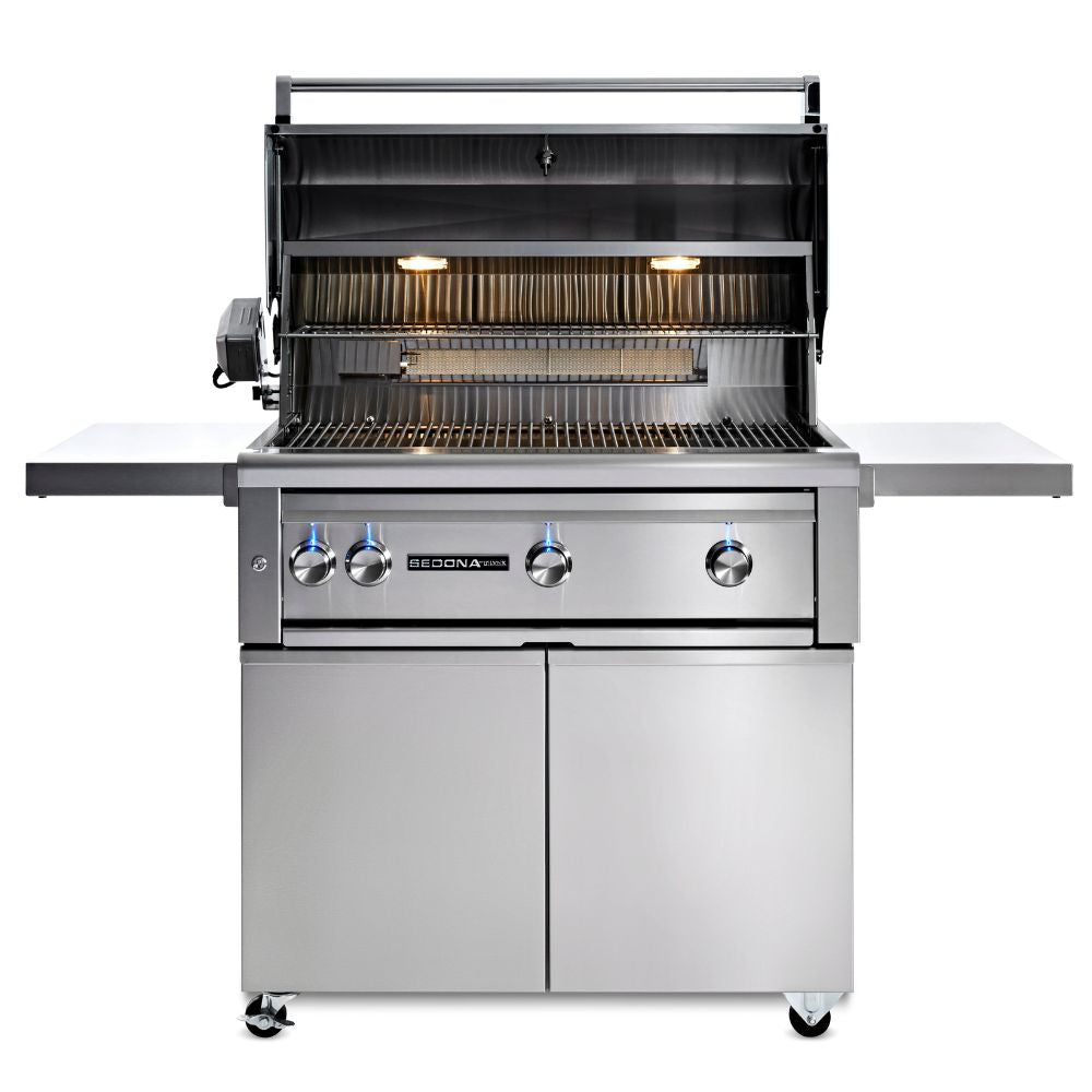 Lynx 36" Freestanding Sedona Gas Grill with Rotisserie, 1 ProSear & 2 Stainless Steel Burners