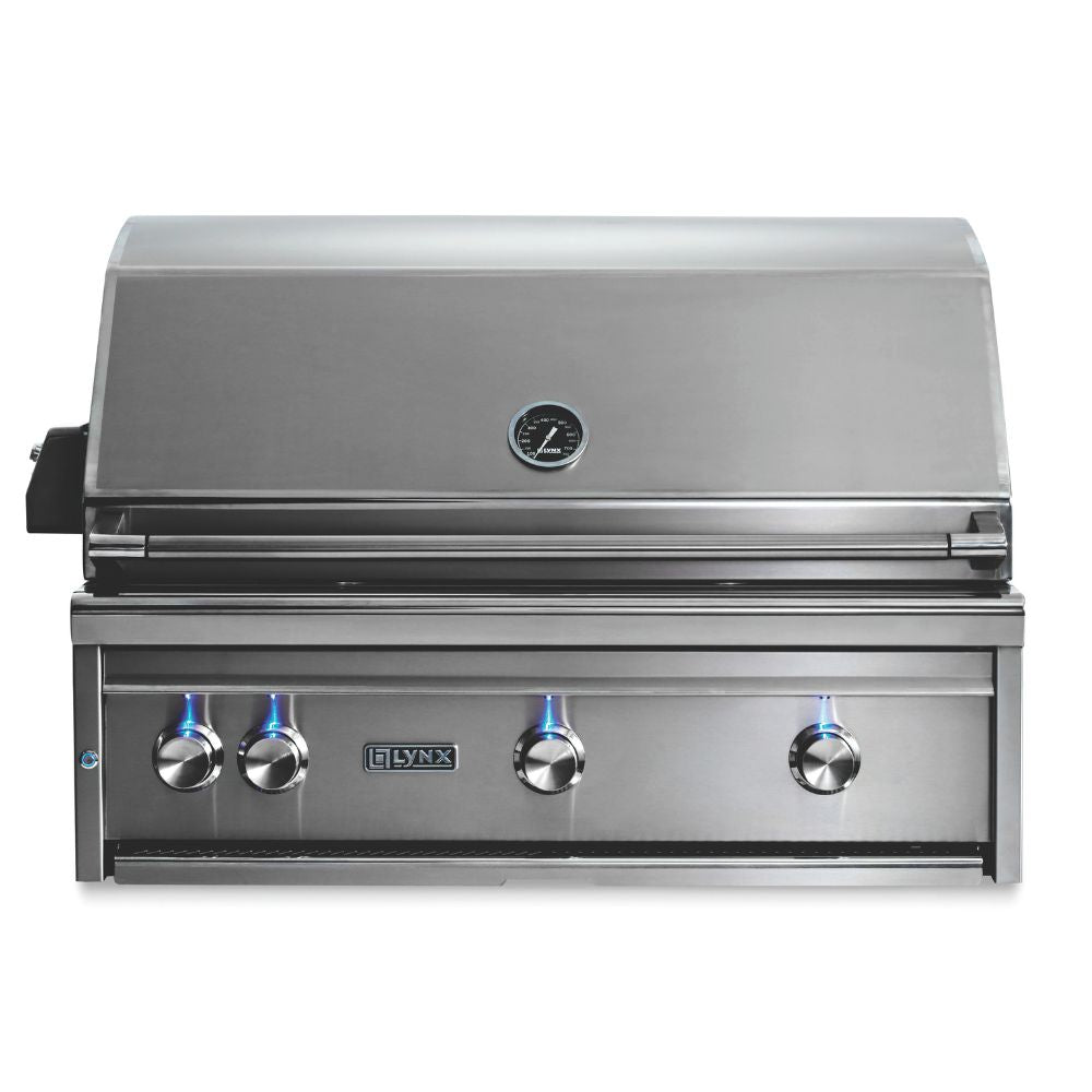 Lynx 36" Professional Built-In Gas Grill with All Trident & Rotisserie