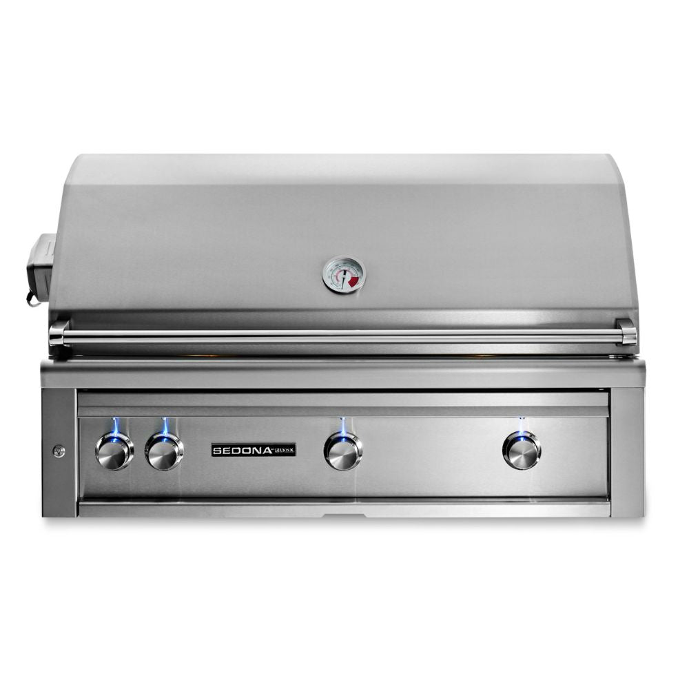 Lynx 42" Built-In Sedona Gas Grill with Rotisserie, 1 ProSear & 2 Stainless Steel Burners