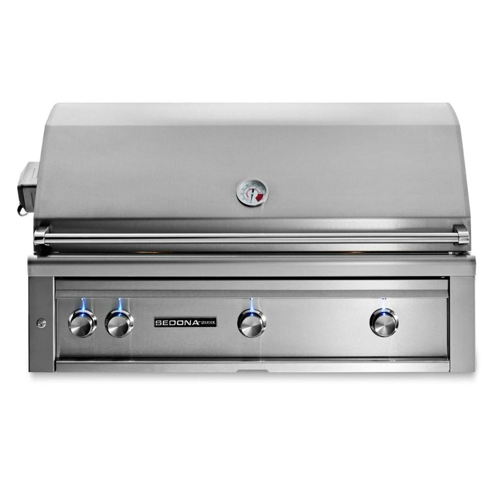Lynx 42" Built-In Sedona Gas Grill with Rotisserie & 3 Stainless Steel Burners