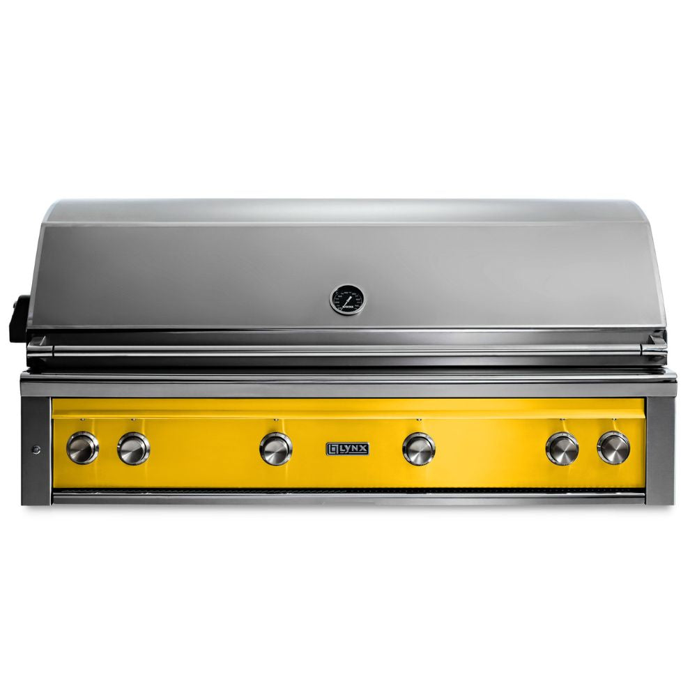 Lynx 54" Professional Built-In Gas Grill with 1 Trident & Rotisserie