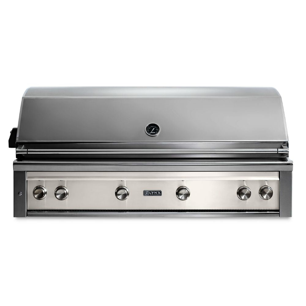 Lynx 54" Professional Built-In Gas Grill with 1 Trident & Rotisserie