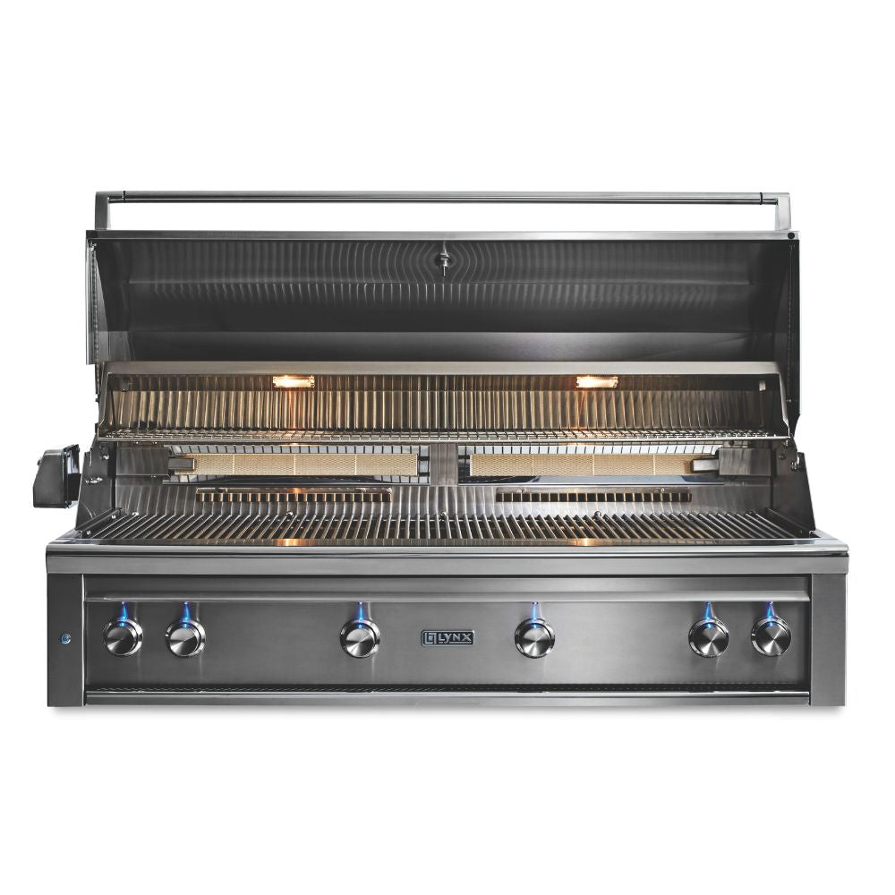 Lynx 54" Professional Built-In Gas Grill with 1 Trident & Rotisserie