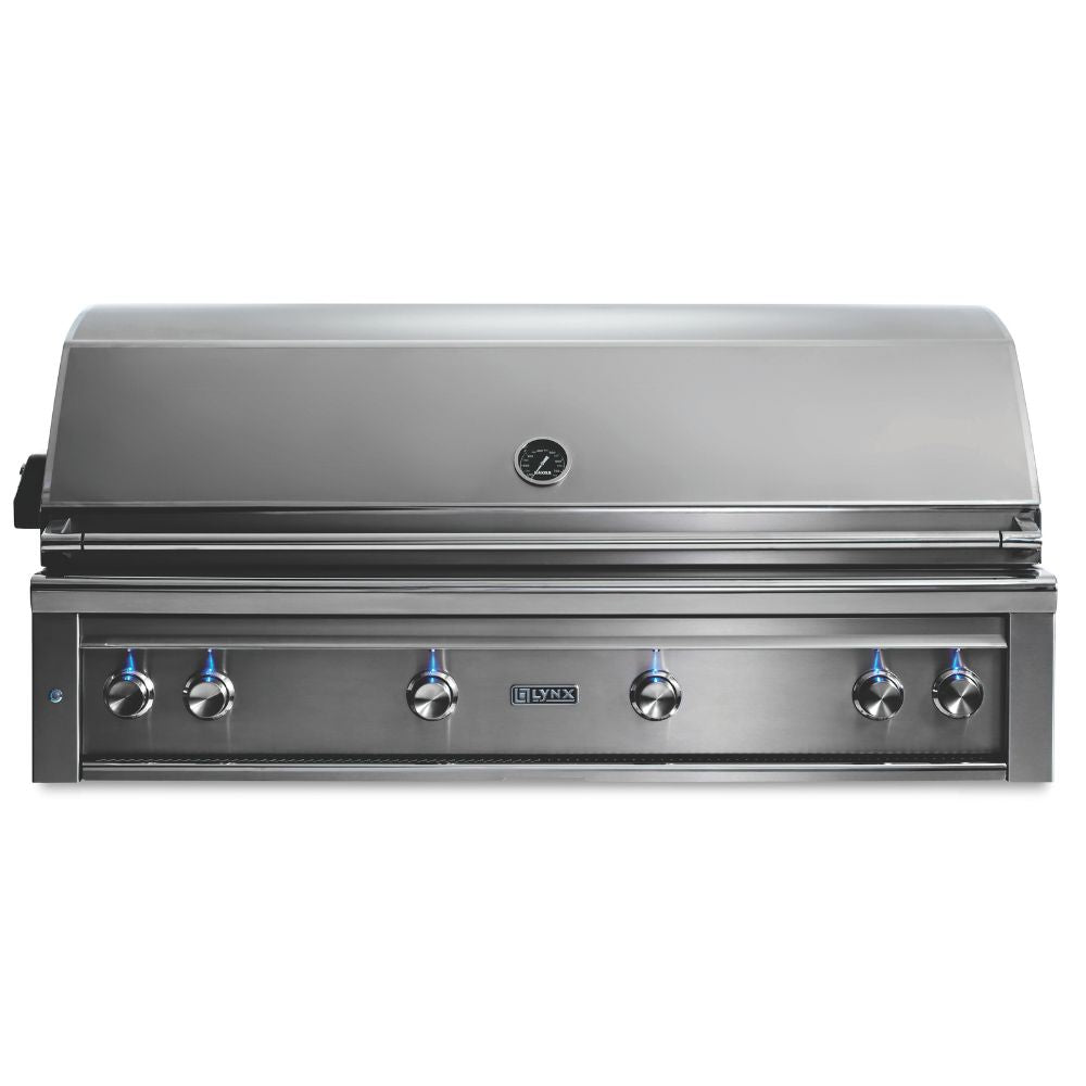 Lynx 54" Professional Built-In Gas Grill with 1 Trident & Rotisserie