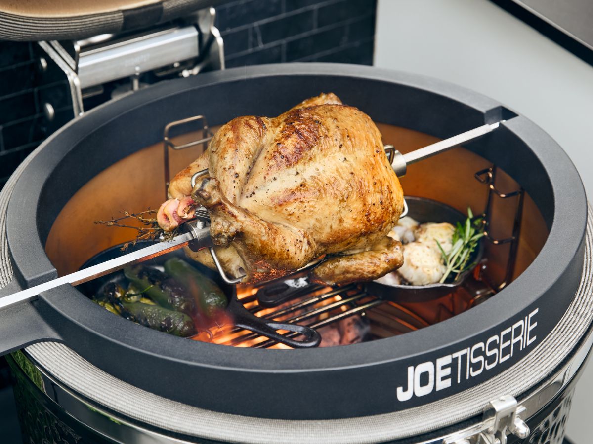 Lynx Ceramic Charcoal Grill with Rotisserie