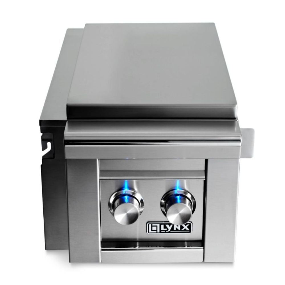 Lynx Professional Cart Mounted Double Side Burner
