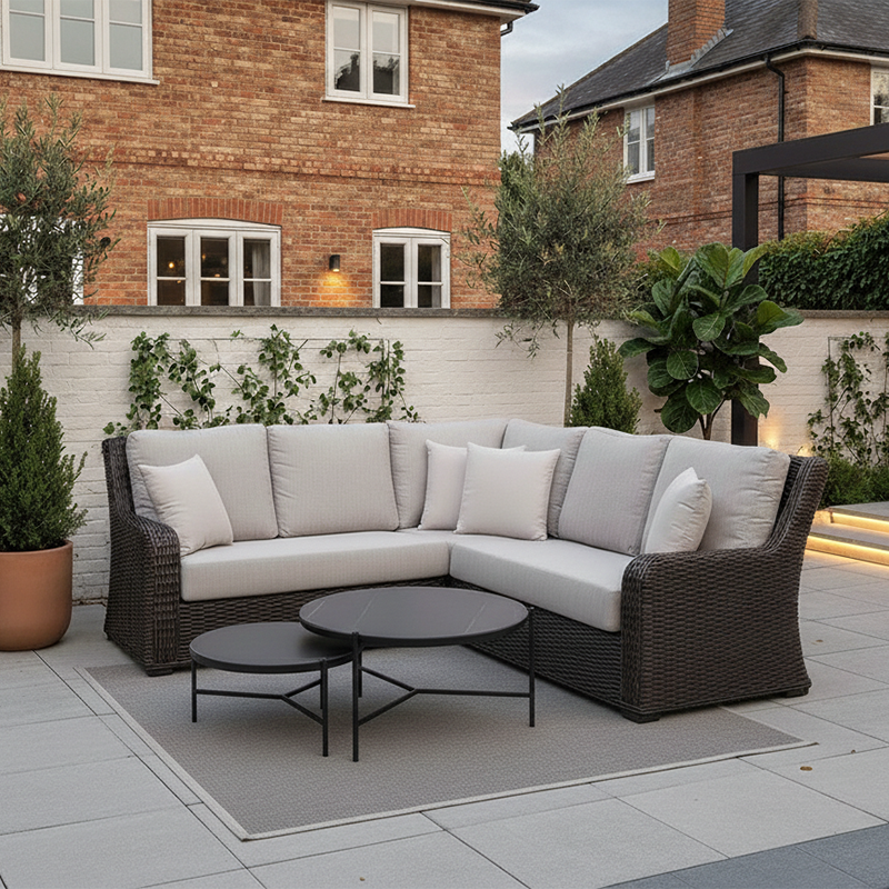 Laurent 3pc Sectional - Chestnut