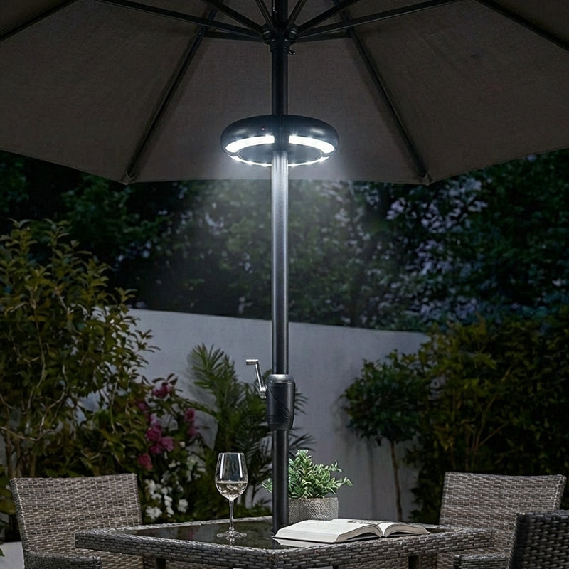 Luna LED Umbrella Light with Bluetooth Speaker