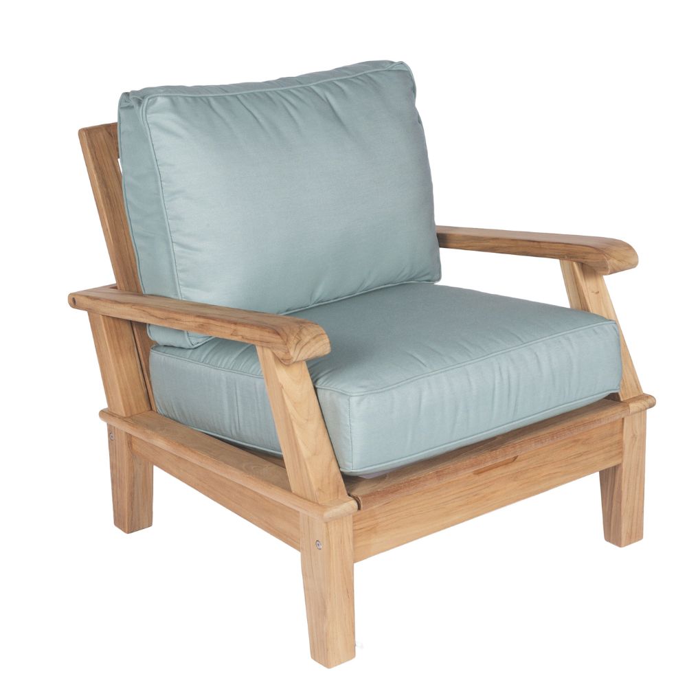 Miami Teak 3pc Club Set with Loveseat