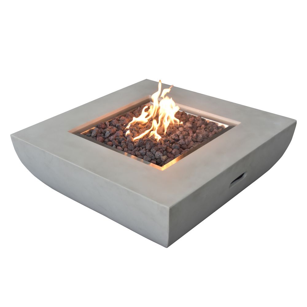 Florence Cast Concrete Fire Table