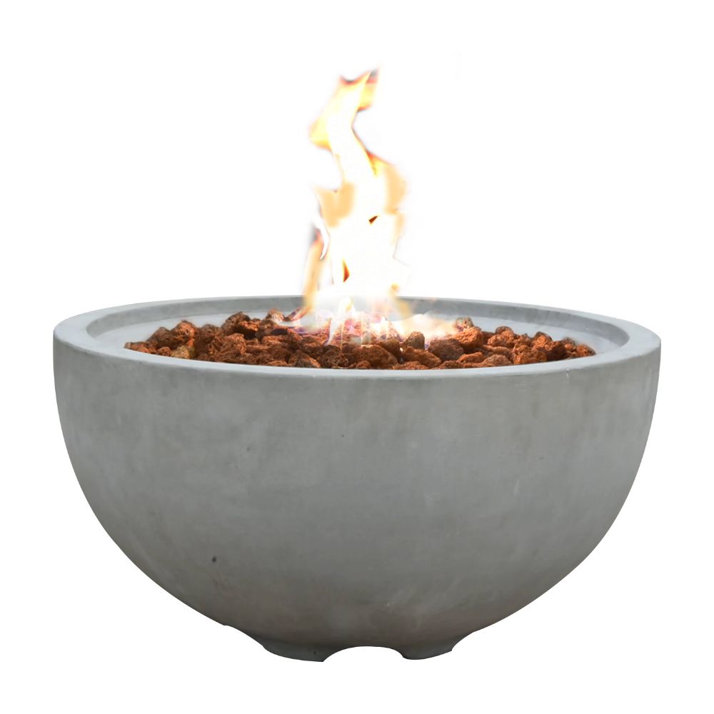 Nantucket Cast Concrete Fire Bowl