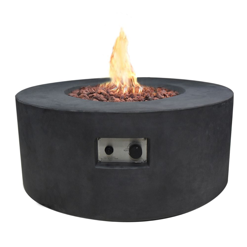 Venice Cast Concrete Fire Table