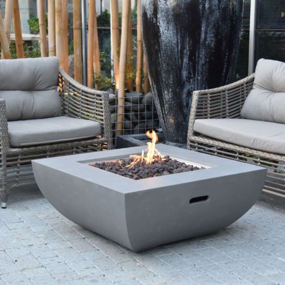 Westport Cast Concrete Fire Table