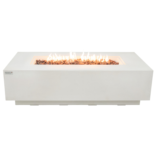 Madison Sandstone Cream White Fire Table