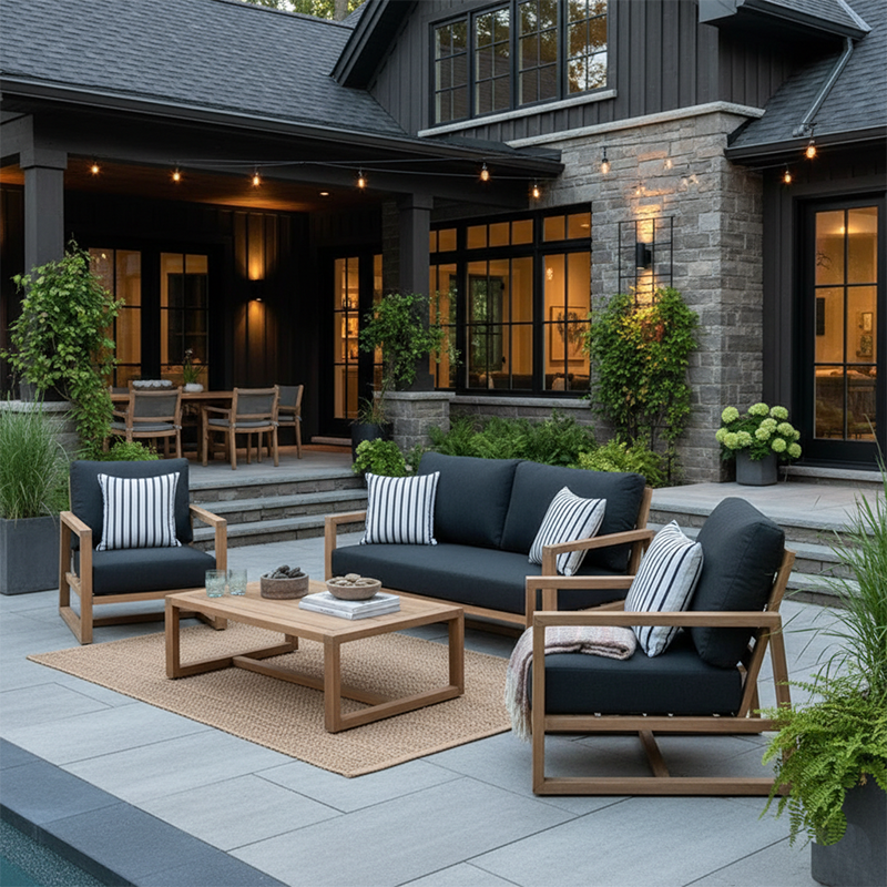 Minster 3pc Loveseat Club Set
