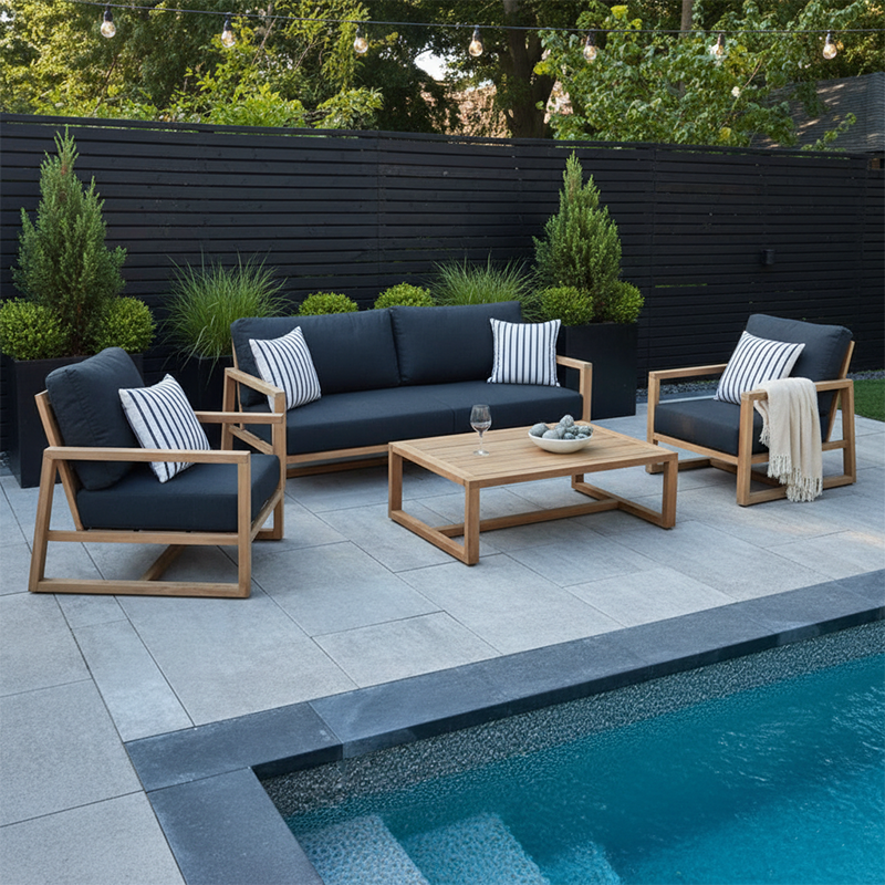 Minster 4pc Sofa Club Set