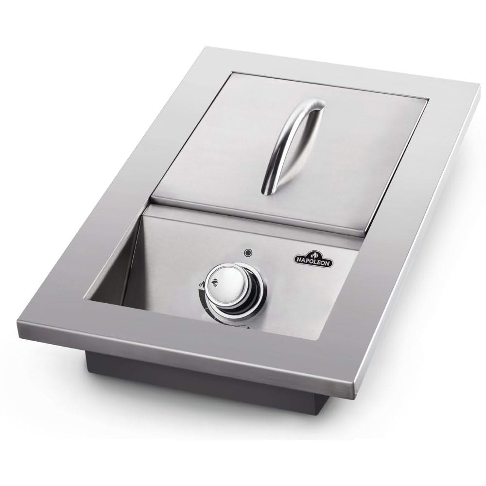 Napoleon Built-In 500 Series Single Range Top Burner - Stainless Steel