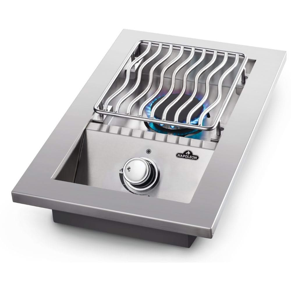 Napoleon Built-In 500 Series Single Range Top Burner - Stainless Steel