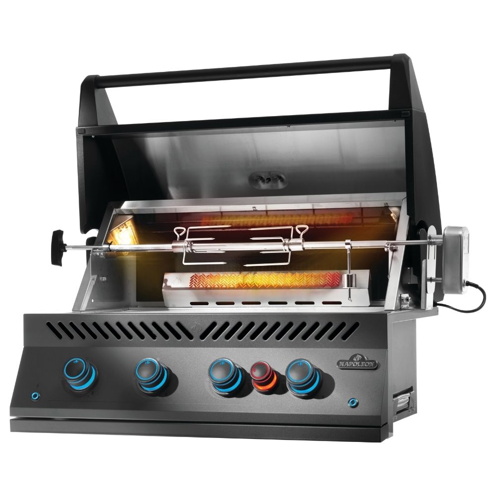 Napoleon Built-In 700 Series 32" with Infrared Rear Burner Gas Grill - Matte Black