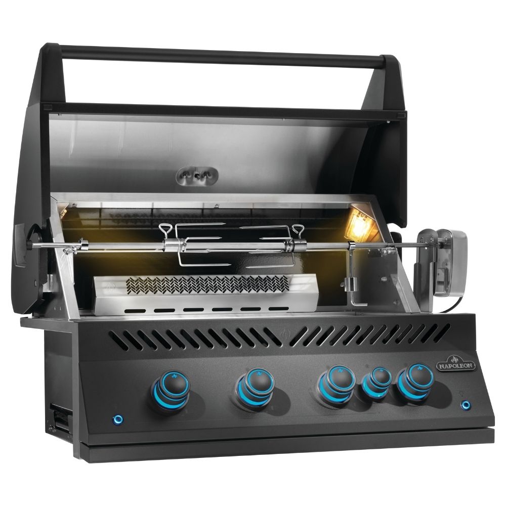 Napoleon Built-In 700 Series 32" with Infrared Rear Burner Gas Grill - Matte Black