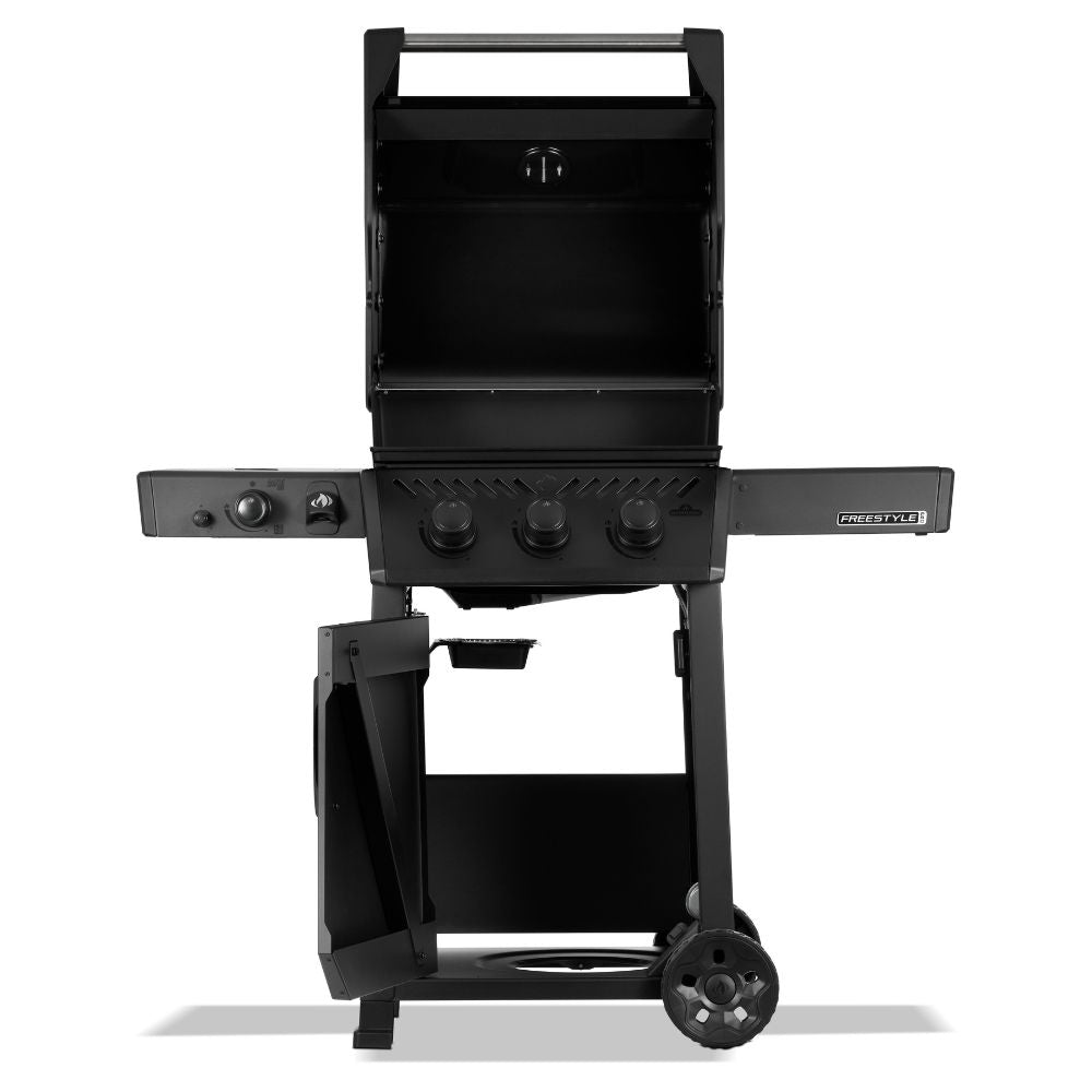 Napoleon Freestyle PRO 365 Gas Grill with Infrared Side Burner - Matte Black