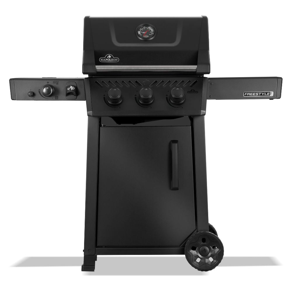 Napoleon Freestyle PRO 365 Gas Grill with Infrared Side Burner - Matte Black