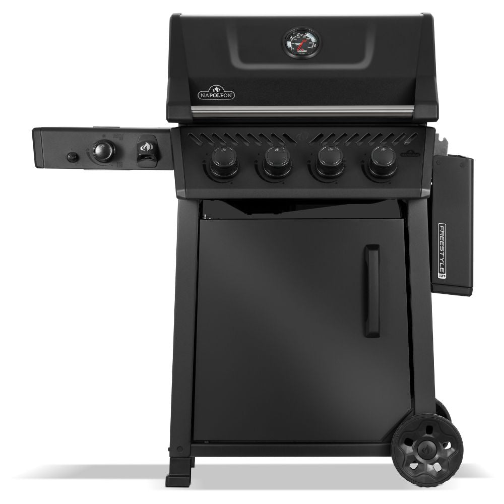 Napoleon Freestyle PRO 425 Gas Grill with Infrared Side Burner - Matte Black
