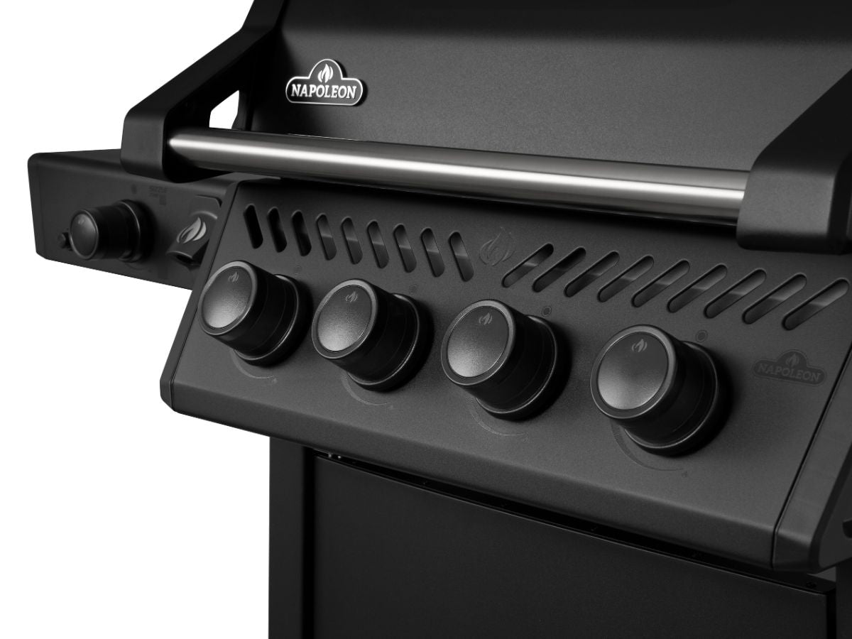 Napoleon Freestyle PRO 425 Gas Grill with Infrared Side Burner - Matte Black