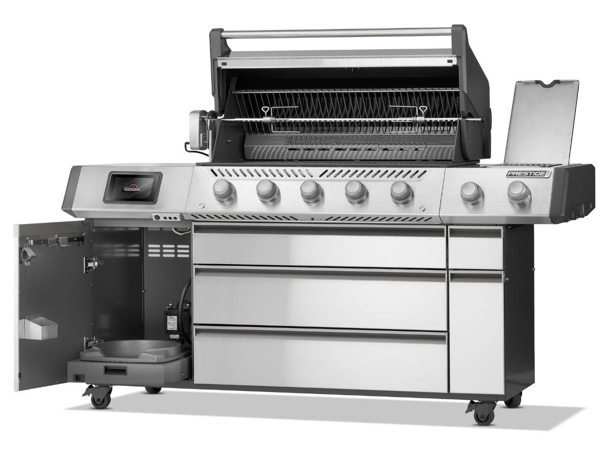 Napoleon Prestige Pro 665 Elite Gas Grill with Smart Technology & Electric Smoker Box