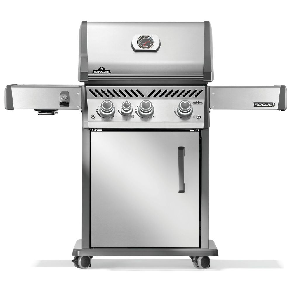 Napoleon Rogue PRO 425 with Infrared Side Burner Gas Grill - Stainless Steel