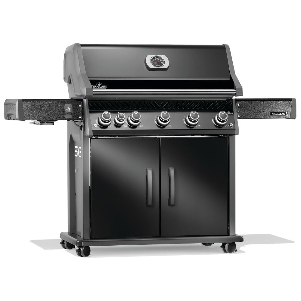 Napoleon Rogue PRO 625 with Infrared Side Burner Gas Grill - Black