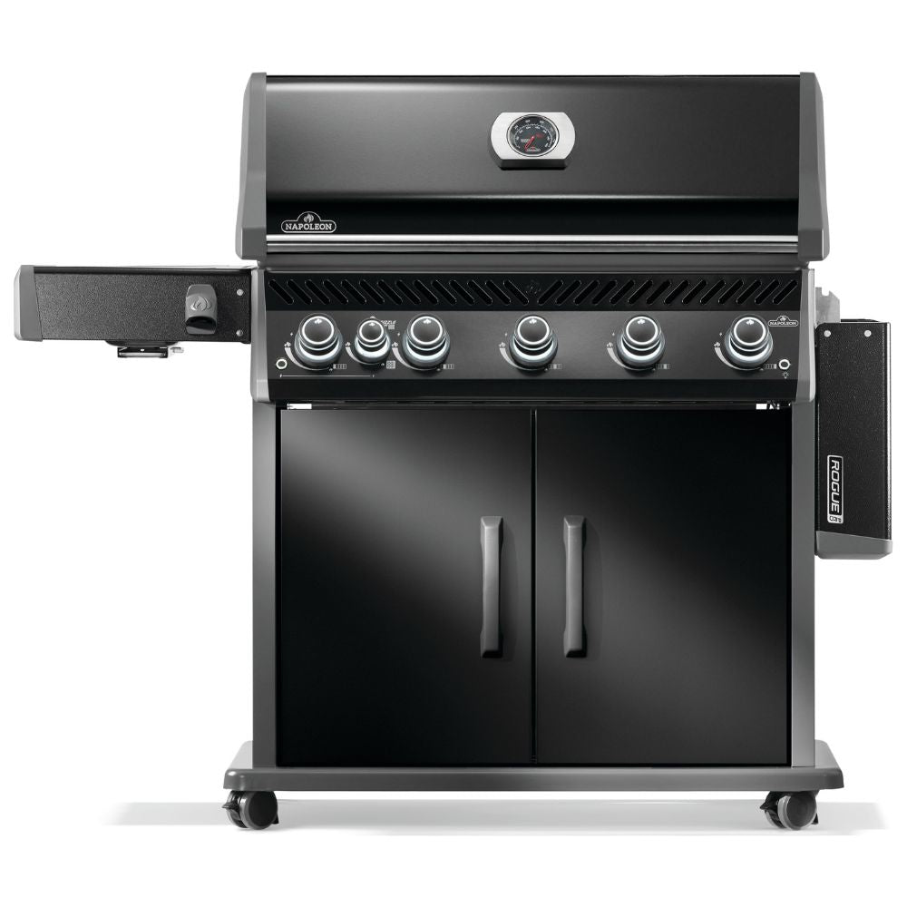 Napoleon Rogue PRO 625 with Infrared Side Burner Gas Grill - Black