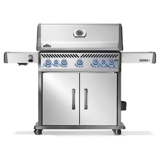 Napoleon Rogue PRO-S 625 with Infrared Side & Rear Burner Gas Grill - Stainless Steel