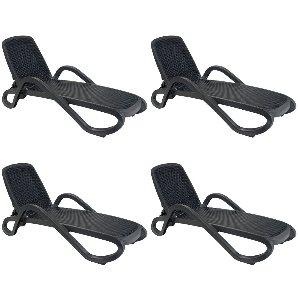 Alfa Chaise Lounge - Set of 4