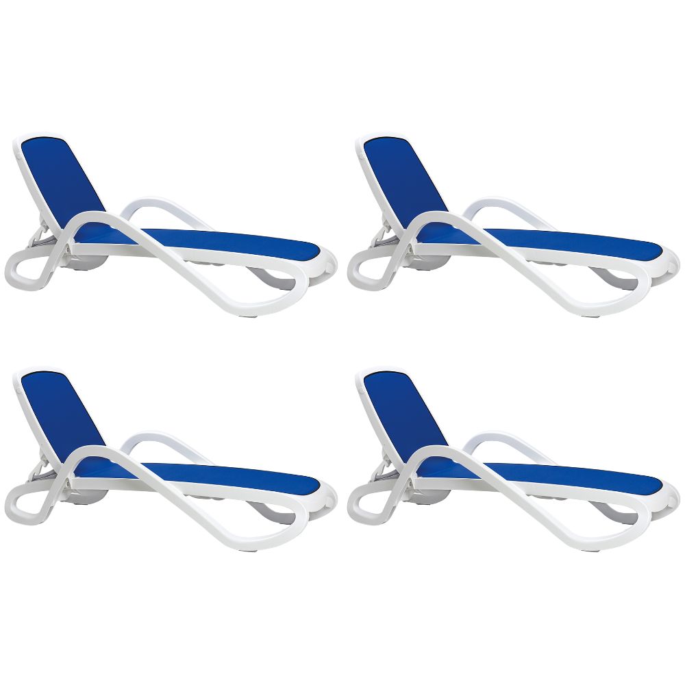 Alfa Chaise Lounge - Set of 4