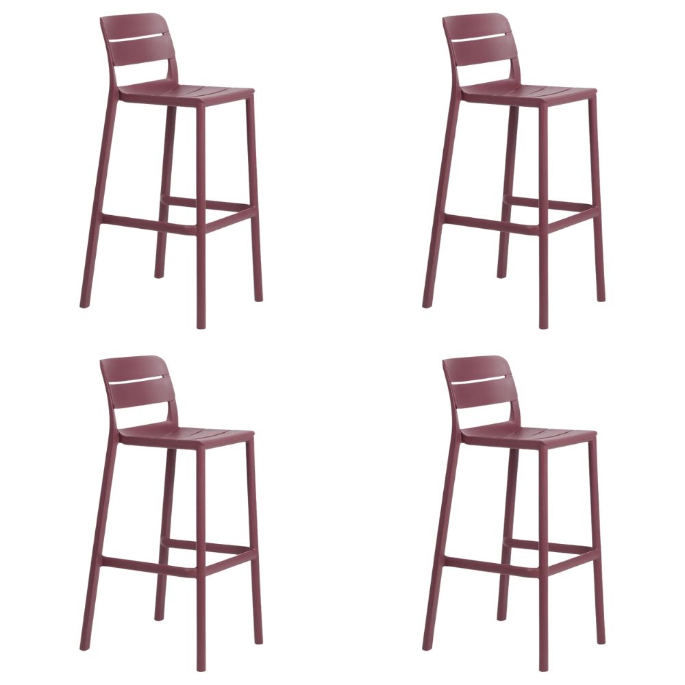 Cassia Bar Chair - Set of 4
