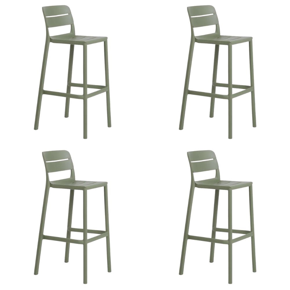 Cassia Bar Chair - Set of 4