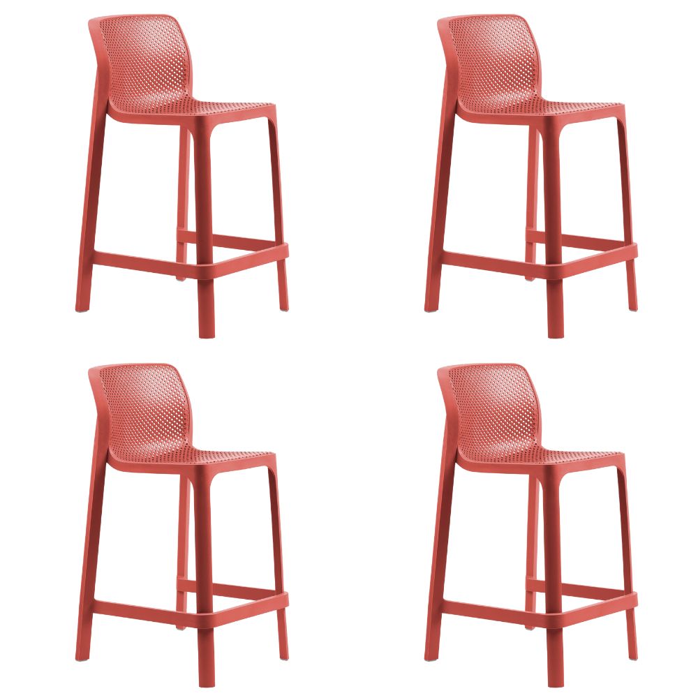 Net Counter Chair - Set of 4