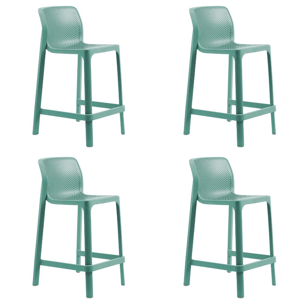 Net Counter Chair - Set of 4
